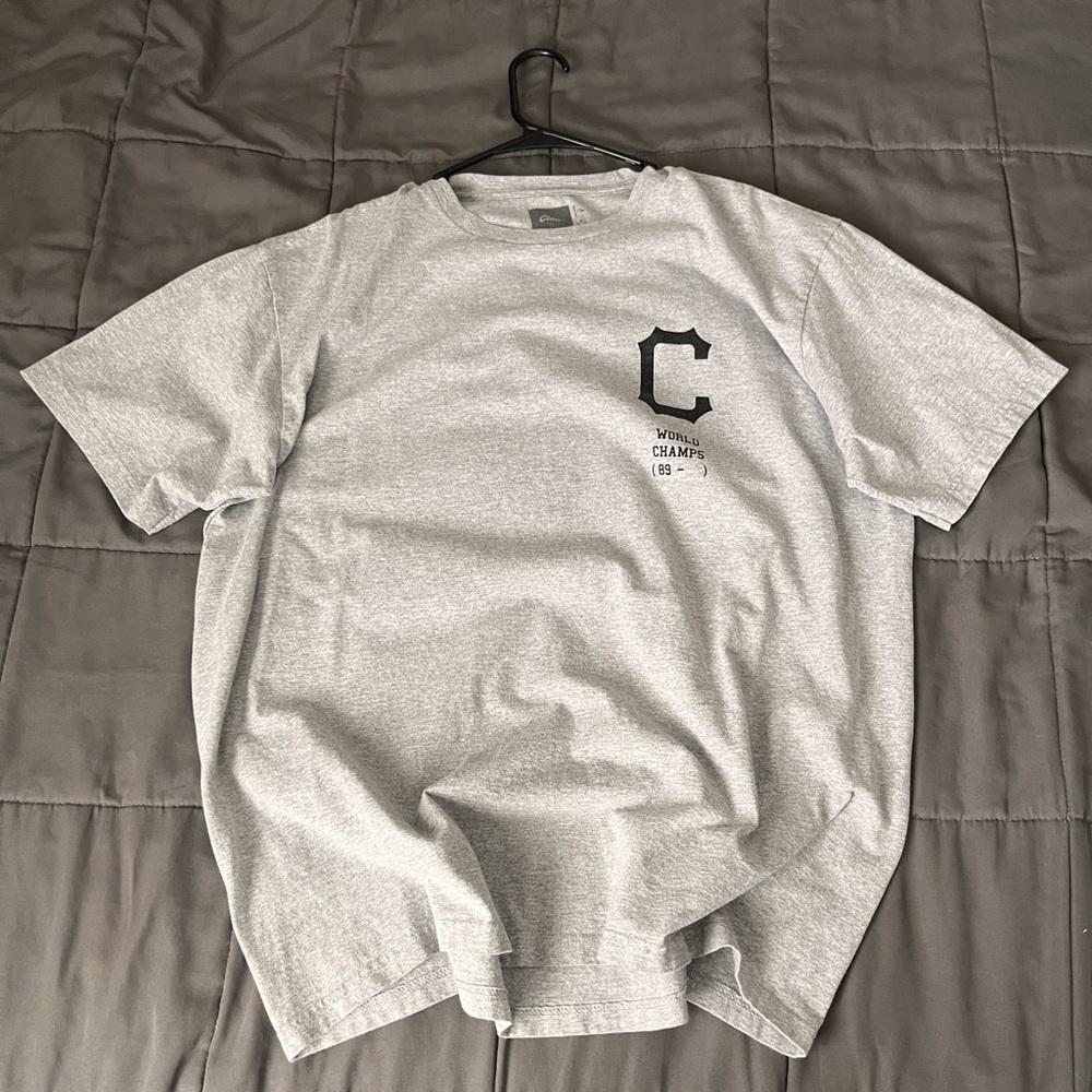 Grey world champs tee